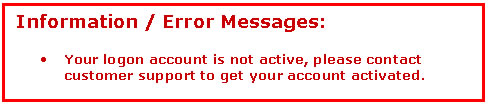 Login Error 2 