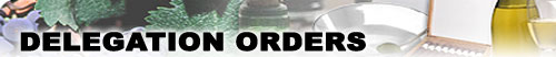 Delegation Orders Banner