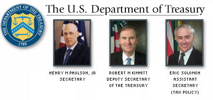 The U.S Department of Treasury