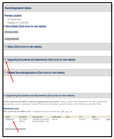 Finding your approved paperwork