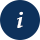 Blue icon with a white circle around an exclamation mark for a note.
