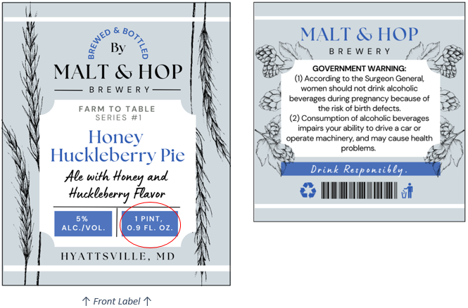 malt beverage alcohol content 1