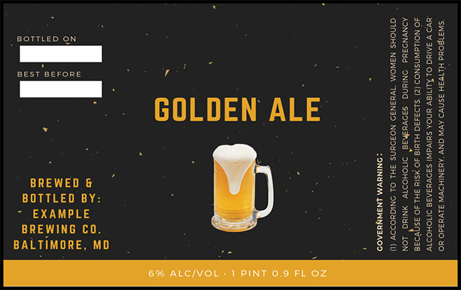 TTB Webinar: Malt Beverage Labeling 101