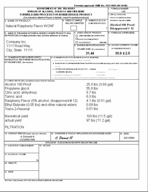 ttb tad wine common audit issues ttb form 5000 24