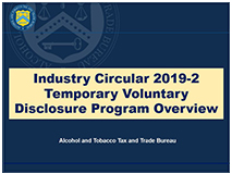 Overview - Temporary Voluntary Disclosure Program