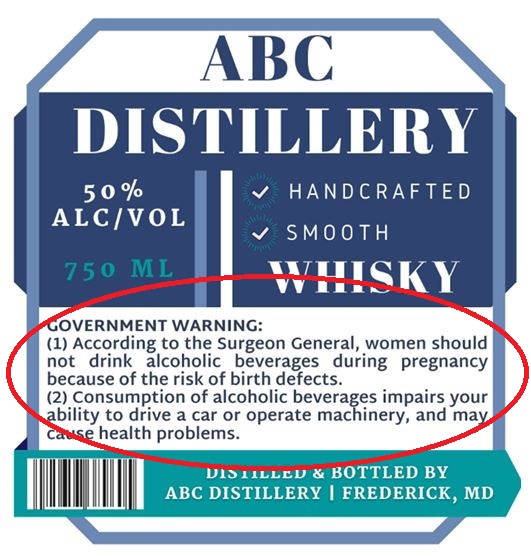 Health Warning Statement